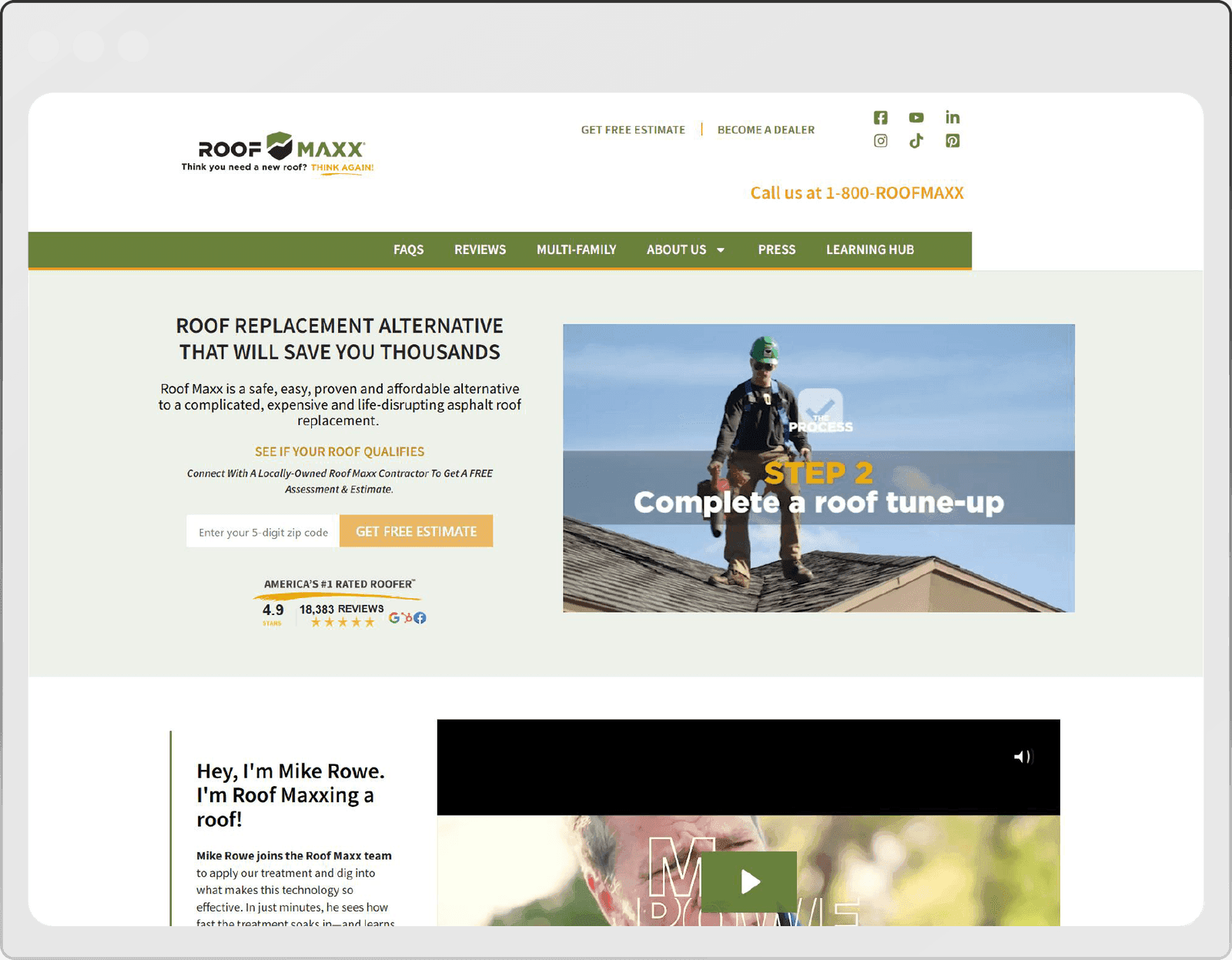 Home Services Website Design – Strategy Visual
