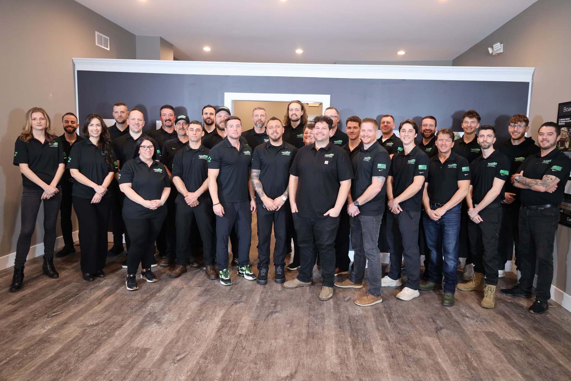 Paramount Roofing team